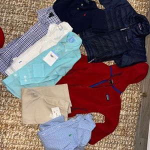 Three toddler boys, clothes, Patagonia